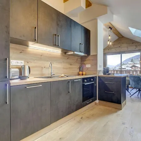 Apartment Penthouse Au Coeur De - Ideal Pour Le Et Le Vtt Morzine